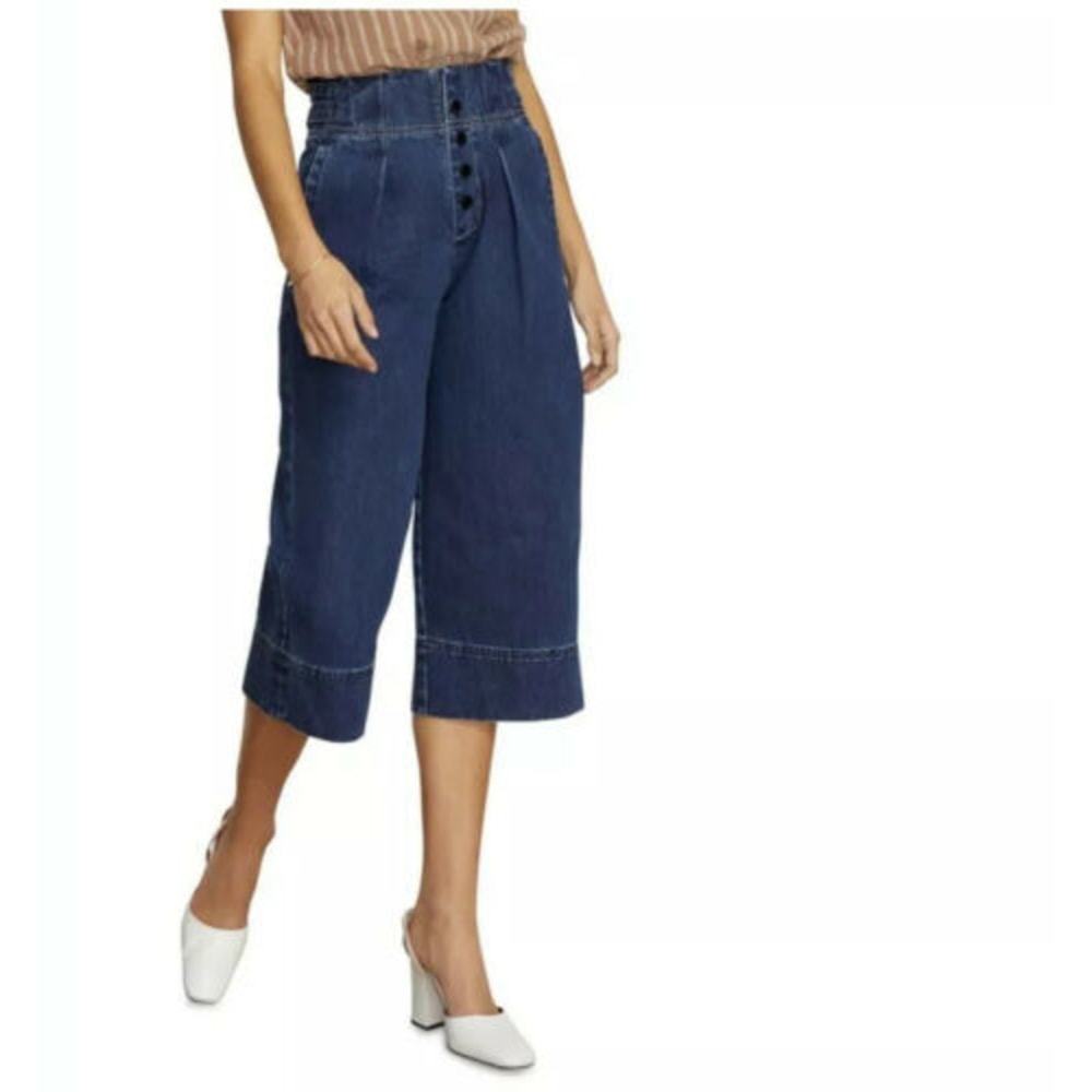 HABITUAL Button Fly  Wide Leg Crop  Jeans 24